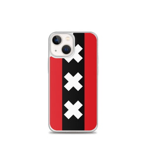 Ajax Telefoonhoesje Amsterdamse Vlag iPhone 13 Mini