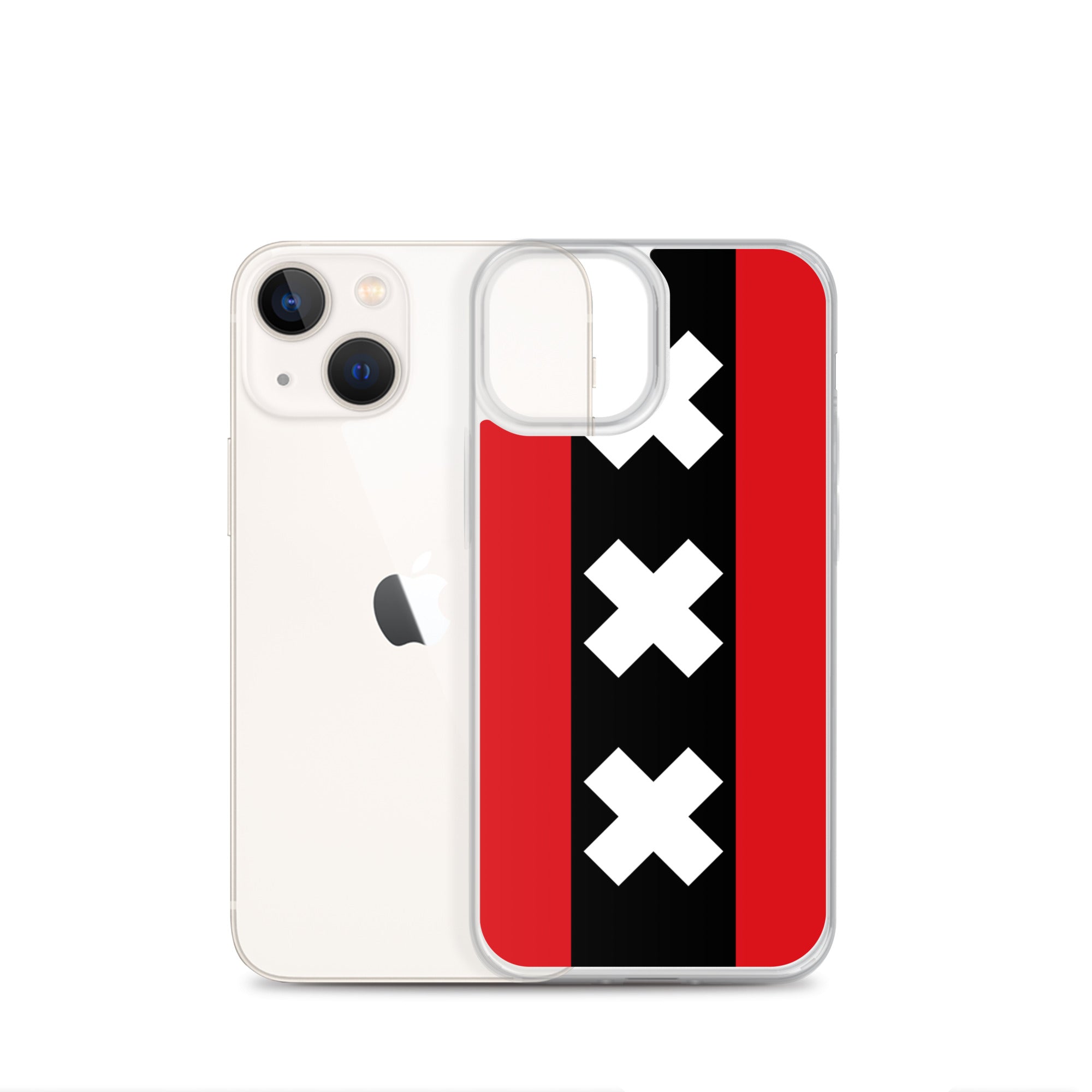 Ajax Telefoonhoesje Amsterdamse Vlag iPhone 13 Mini