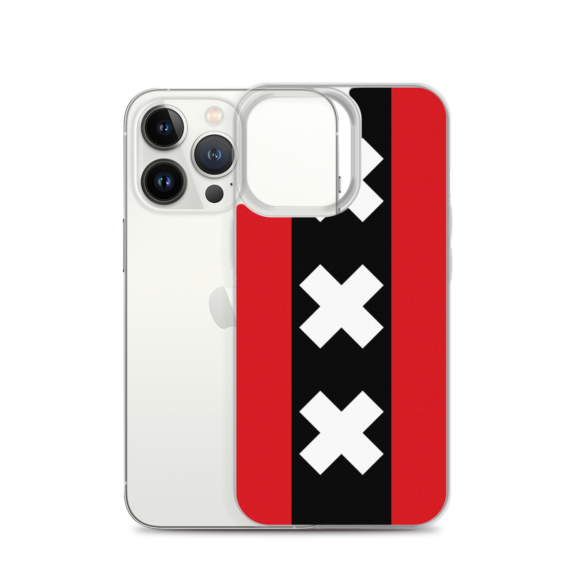 Ajax Telefoonhoesje Amsterdamse Vlag iPhone 13 Pro