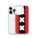 Ajax Telefoonhoesje Amsterdamse Vlag iPhone 14 Pro