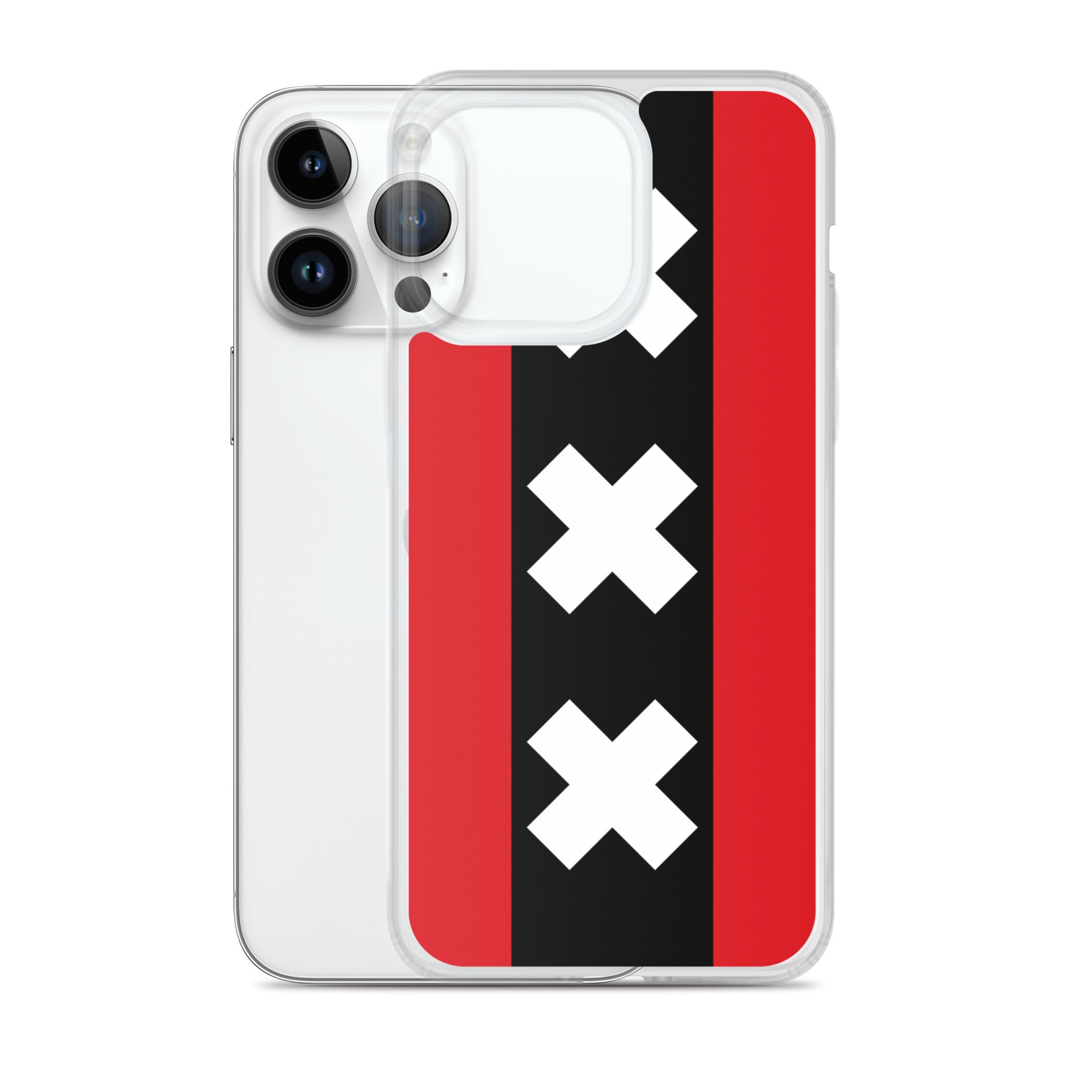 Ajax Telefoonhoesje Amsterdamse Vlag iPhone 14 Pro Max