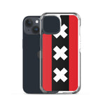 Ajax Telefoonhoesje Amsterdamse Vlag iPhone 15 v2