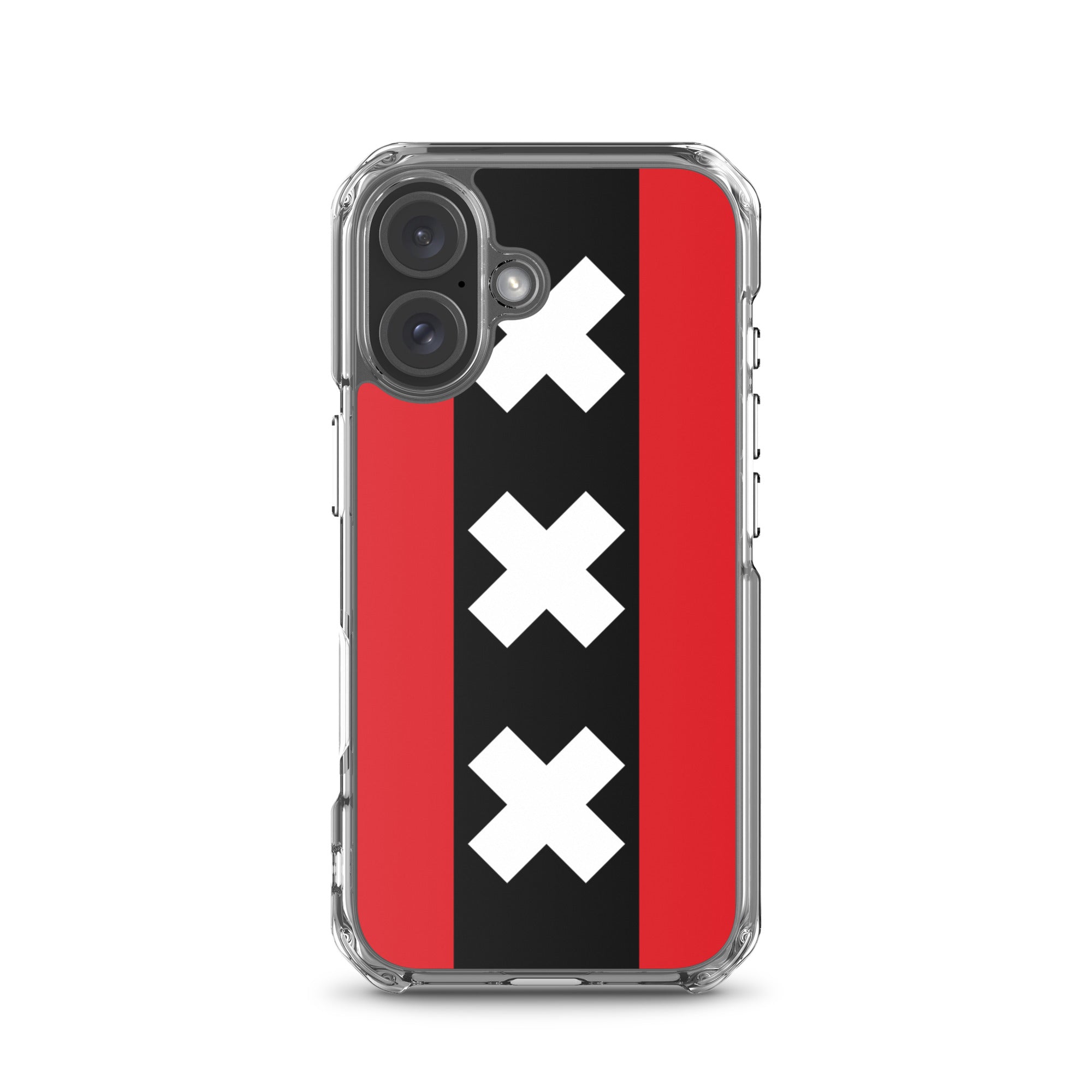 Ajax Telefoonhoesje Amsterdamse Vlag iPhone 16 