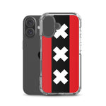 Ajax Telefoonhoesje Amsterdamse Vlag iPhone 16 v2