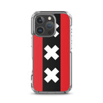 Ajax Telefoonhoesje Amsterdamse Vlag iPhone 16 Pro 