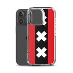 Ajax Telefoonhoesje Amsterdamse Vlag iPhone 16 Pro v2