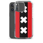 Ajax Telefoonhoesje Amsterdamse Vlag iPhone 16 Pro Max v2