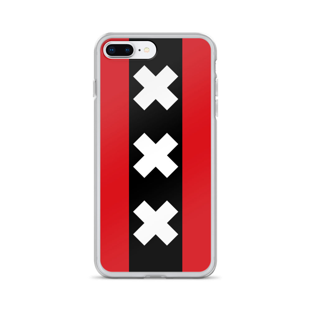Ajax Telefoonhoesje Amsterdamse Vlag iPhone 7 Plus