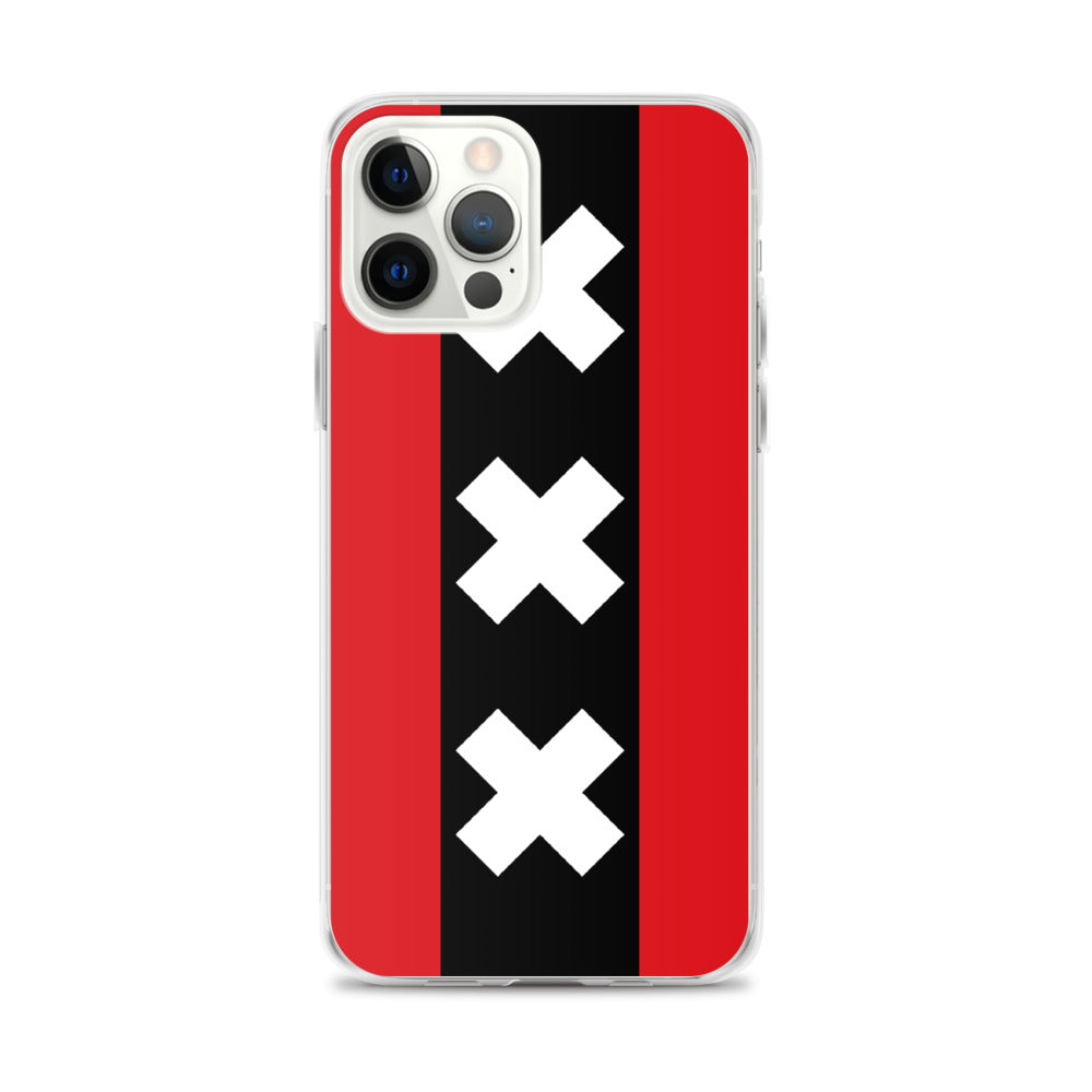 Ajax Telefoonhoesje Amsterdamse Vlag iPhone 12 Pro Max