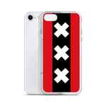 Ajax Telefoonhoesje Amsterdamse Vlag iPhone 8